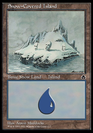 Snow-Covered Island